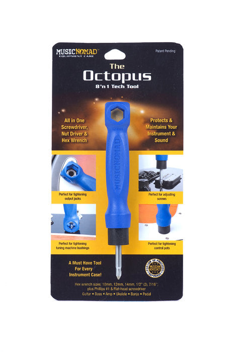 Music Nomad The Octopus 8 'n 1 Tech Tool