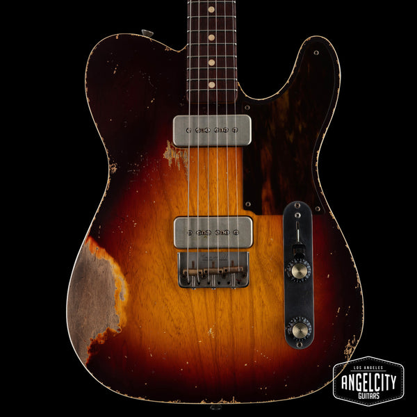 Macmull Heartbreaker P90 - Vintage Burst