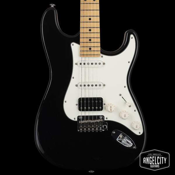 Suhr Classic S, Black, HSS, Maple, SSCII, Hardcase