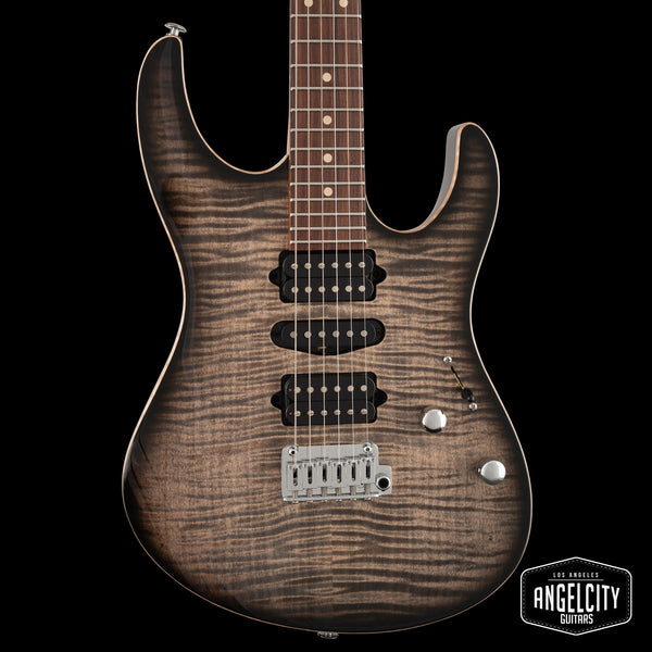 Suhr Modern Plus, Trans Charcoal Burst, HSH, Pau Ferro