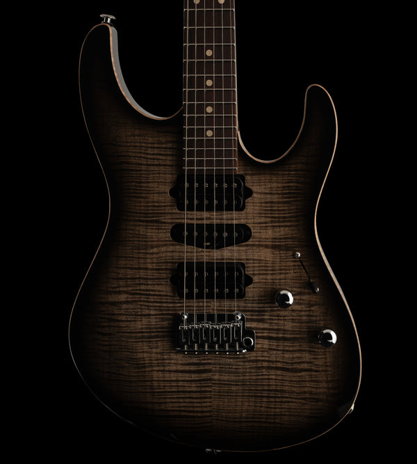 Suhr Modern Plus, Trans Charcoal Burst, HSH, Pau Ferro
