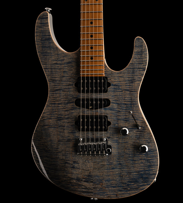Suhr Modern Plus, Trans Blue Denim Slate, HSH, Maple