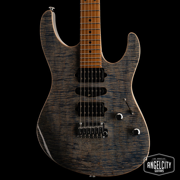 Suhr Modern Plus, Trans Blue Denim Slate, HSH, Maple