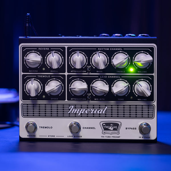 Tone King Imperial Preamp Tri-Tube Preamp Pedal