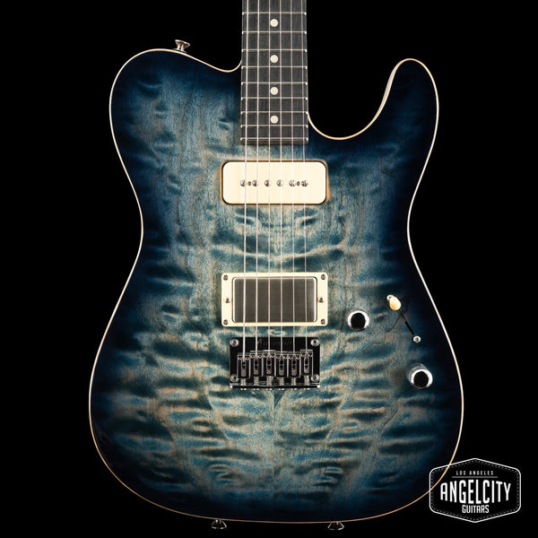 Tom Anderson Cobra Hollow - Natural Arctic Blue Burst