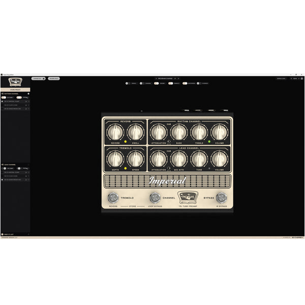 Tone King Imperial Preamp Tri-Tube Preamp Pedal