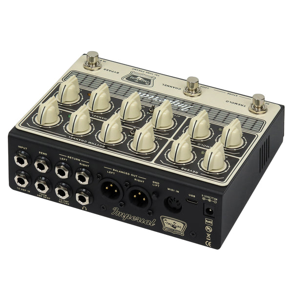 Tone King Imperial Preamp Tri-Tube Preamp Pedal