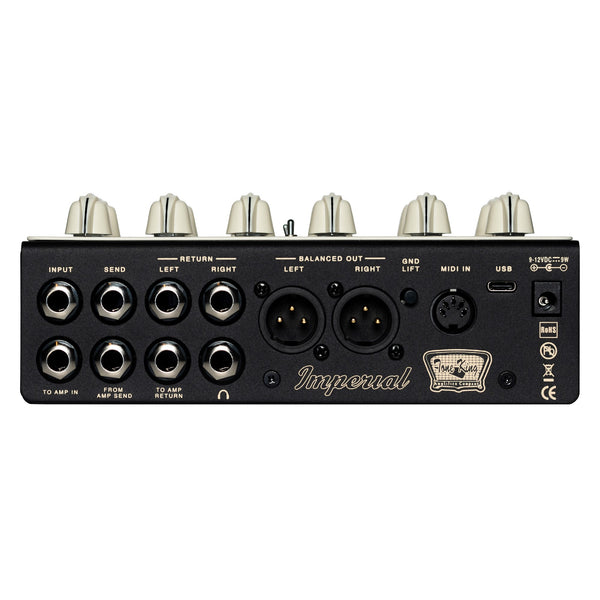 Tone King Imperial Preamp Tri-Tube Preamp Pedal