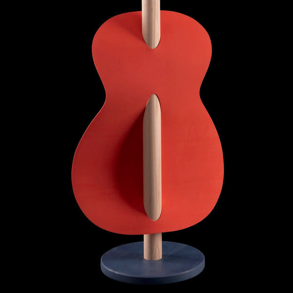 Verso Art Piece Trio - Cosmo, Two Stringed Stick Guitar with Pickup, Sculpture