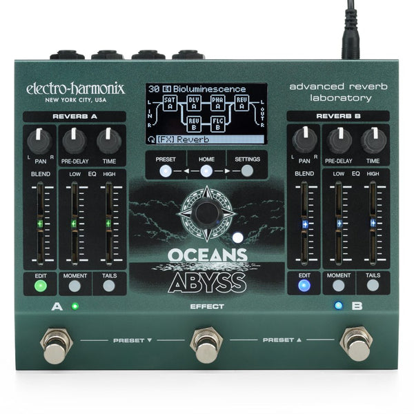 EHX Oceans Abyss Advanced Reverb Laboratory
