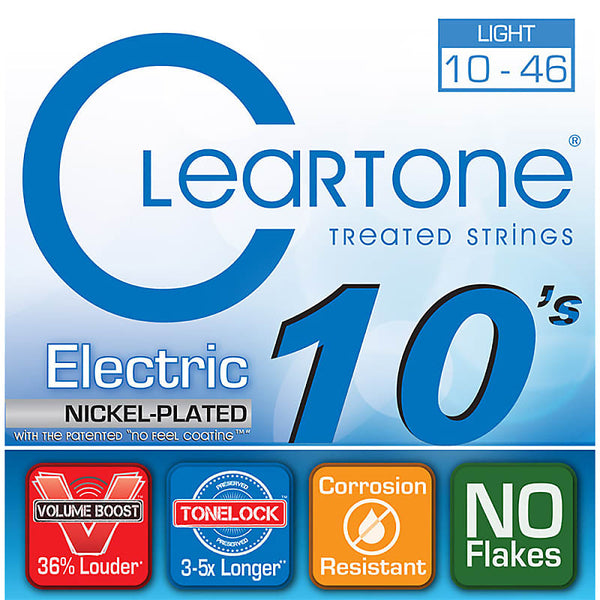 Cleartone Electric Nickel-Plated Strings
