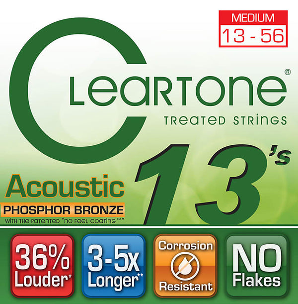 Cleartone Phosphor Bronze Acoustic Strings