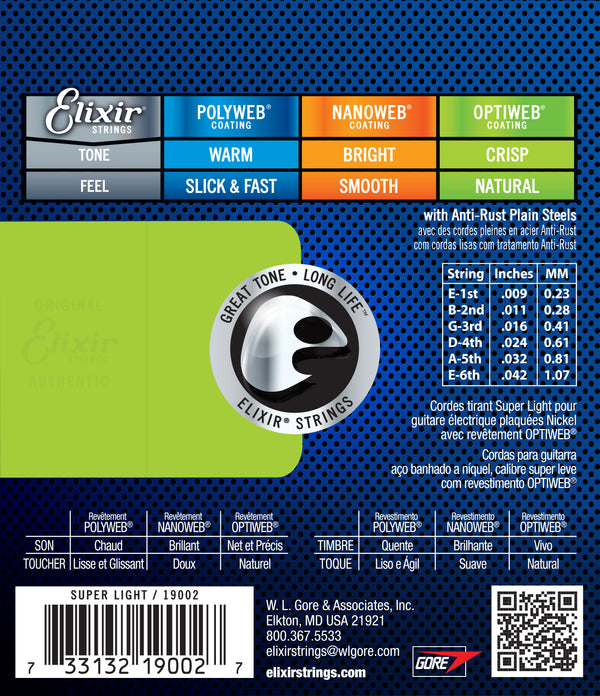Elixir Electric OPTIWEB