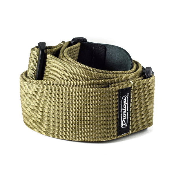 Dunlop Ribbed Cotton Olive Green Strap