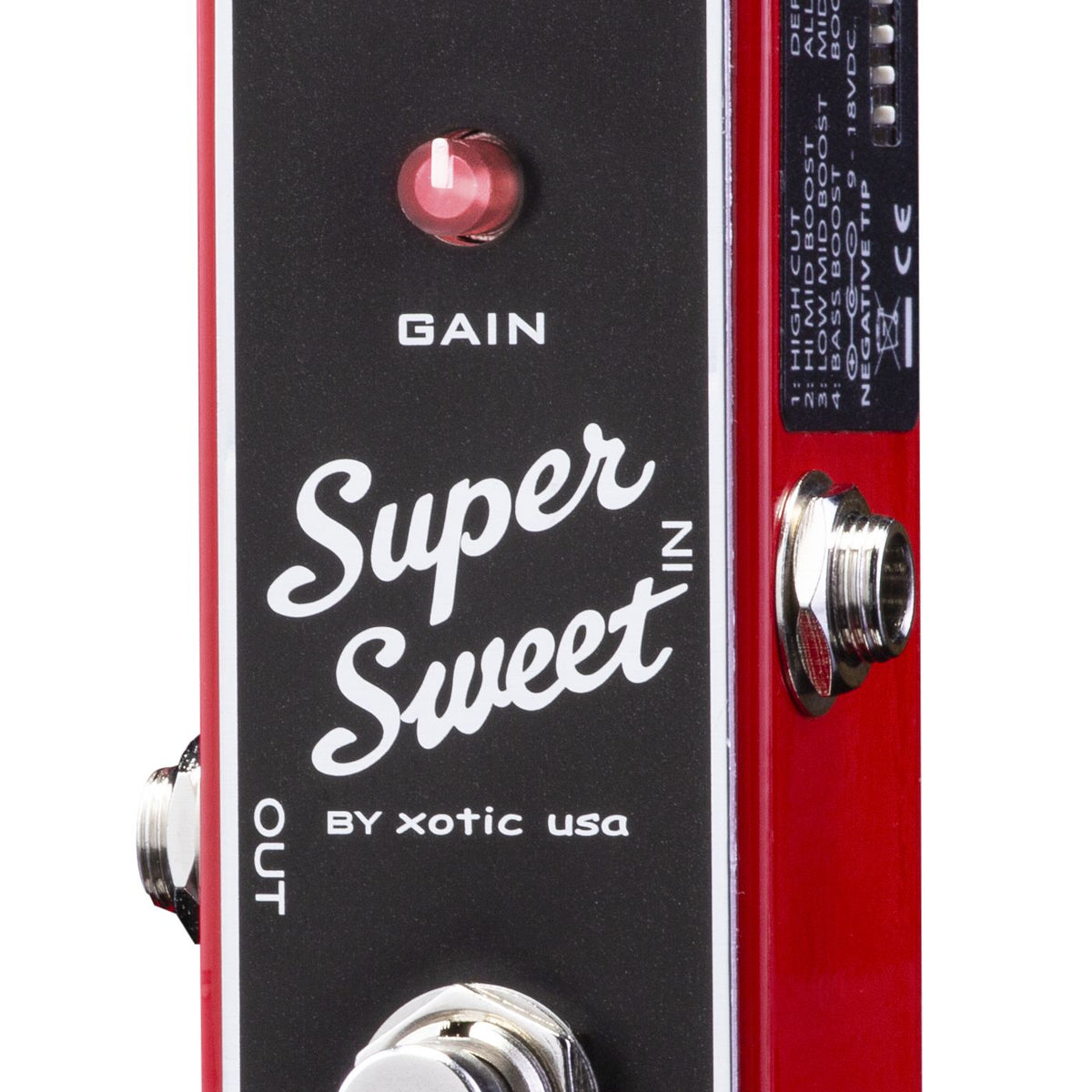 super sweet pedal Xotic Super Sweet Booster – Angel City Guitars