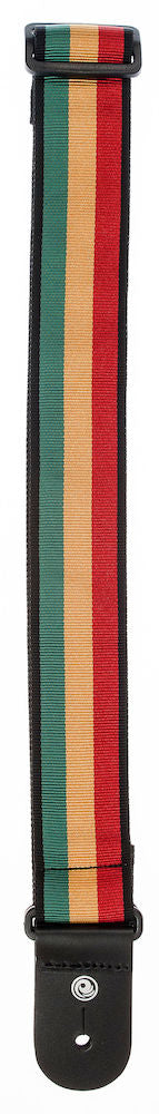 D'Addario Woven Guitar Strap, Jamaica