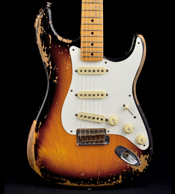 Fender Custom Shop '57 Heavy Relic Stratocaster - 2 Tone Sunburst