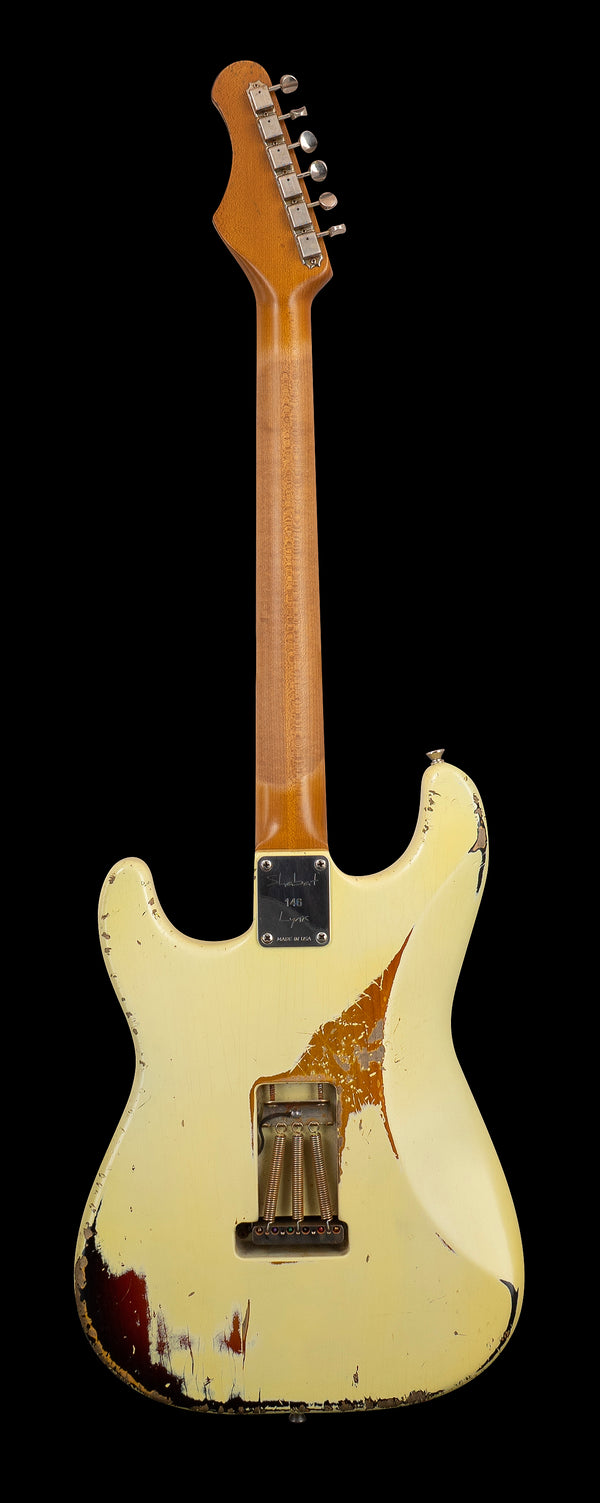 Shabat Lynx - Olympic White over Sunburst