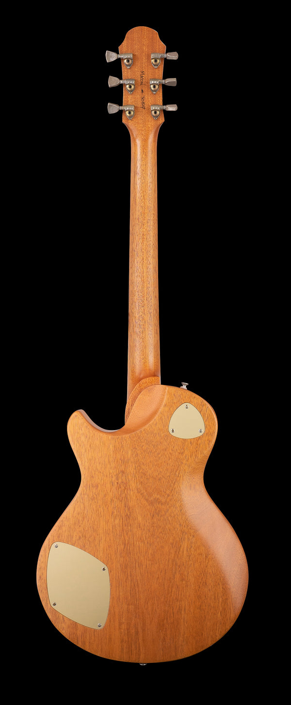 Patrick James Eggle Macon Single Cut - Tobacco Burst - Master Grade Top