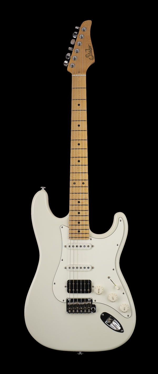 Suhr Classic S, Olympic White, HSS, Maple, SSCII, Hardcase