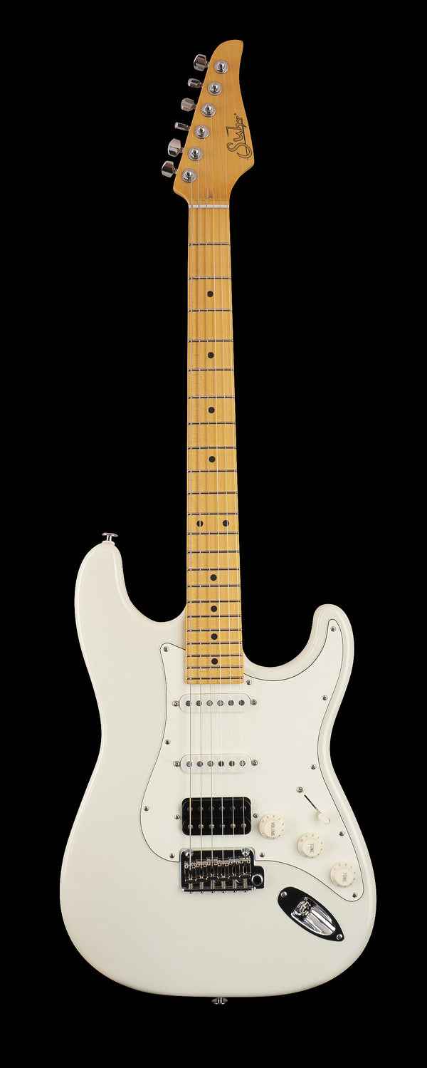 Suhr Classic S, Olympic White, HSS, Maple, SSCII, Hardcase