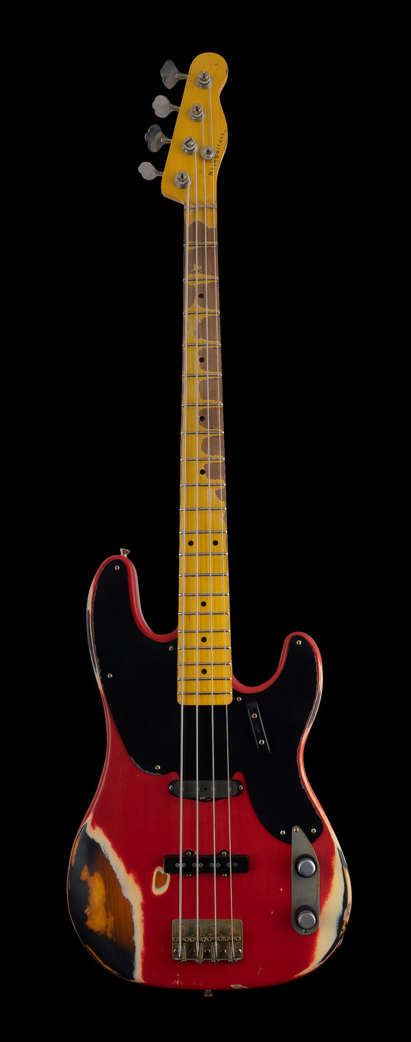 Nash PB/J Fiesta Red over Two Tone Burst