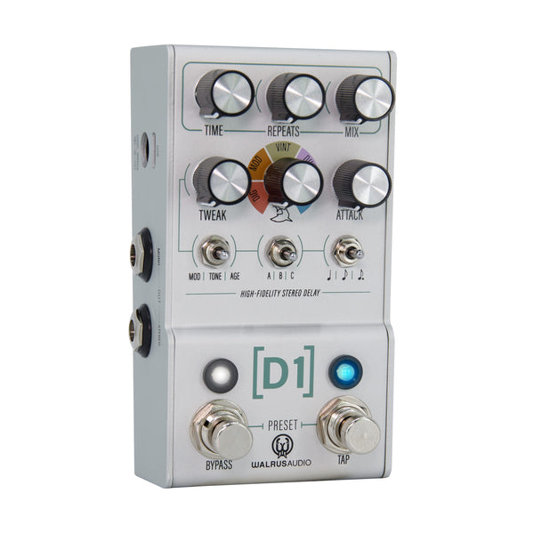 Walrus Audio MAKO Series: D1 High-Fidelity Delay V2