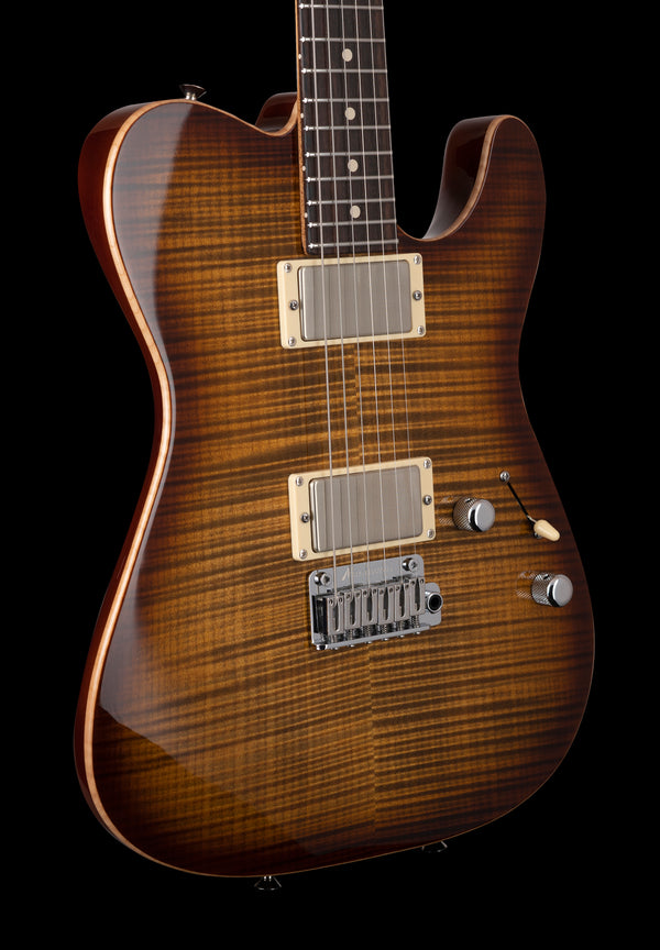 Tom Anderson Top T Shorty Hollow - Tiger Eye Burst