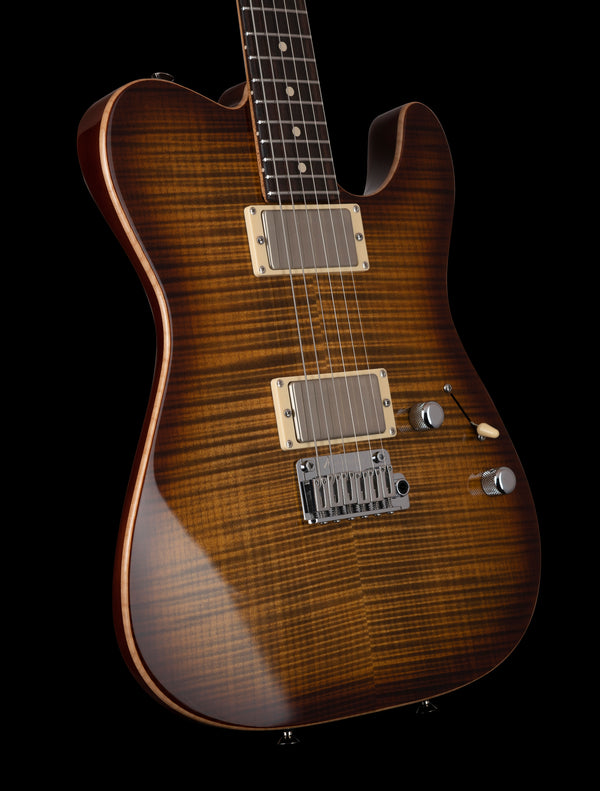 Tom Anderson Top T Shorty Hollow - Tiger Eye Burst