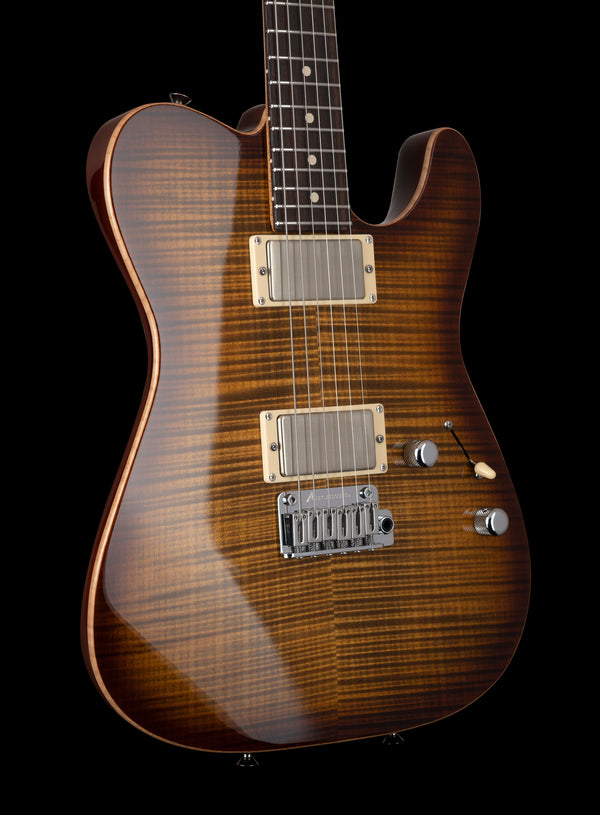 Tom Anderson Top T Shorty Hollow - Tiger Eye Burst