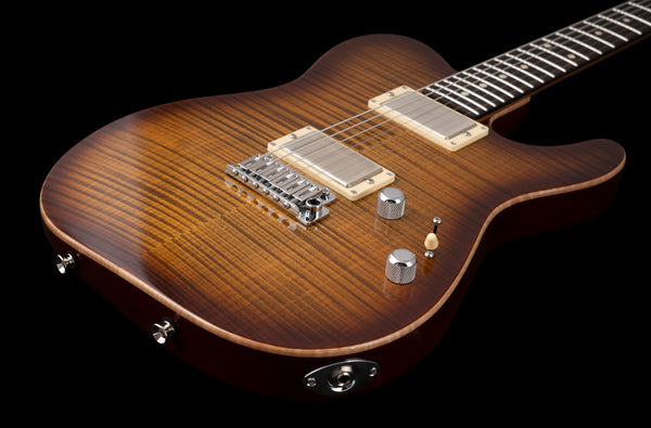 Tom Anderson Top T Shorty Hollow - Tiger Eye Burst