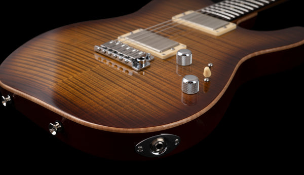 Tom Anderson Top T Shorty Hollow - Tiger Eye Burst