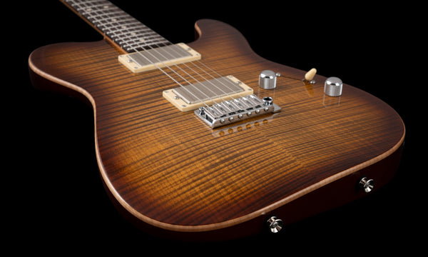 Tom Anderson Top T Shorty Hollow - Tiger Eye Burst