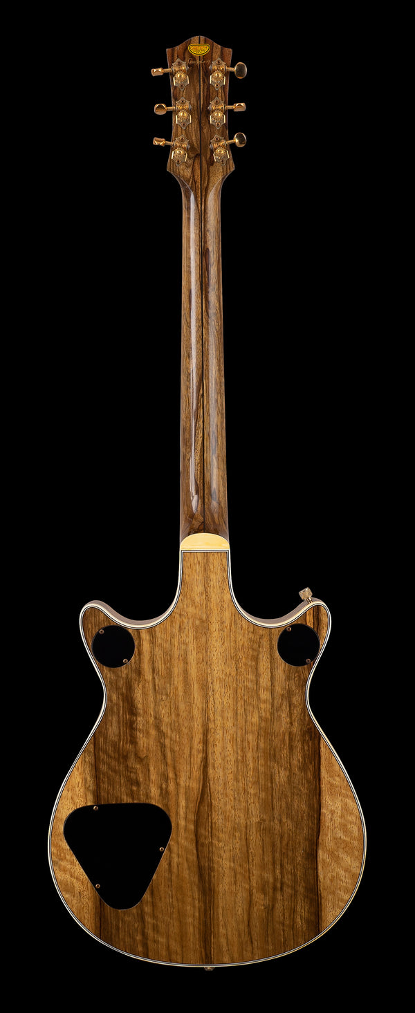 Gretsch G6128CS Custom Shop Double Cut Duo Jet Black Korina Relic