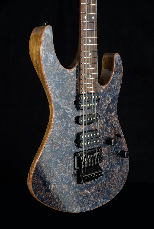 Suhr Custp, Modern Set Neck - Burl Maple Top