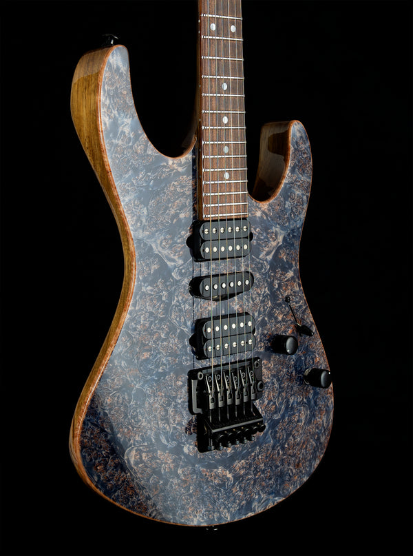Suhr Custp, Modern Set Neck - Burl Maple Top