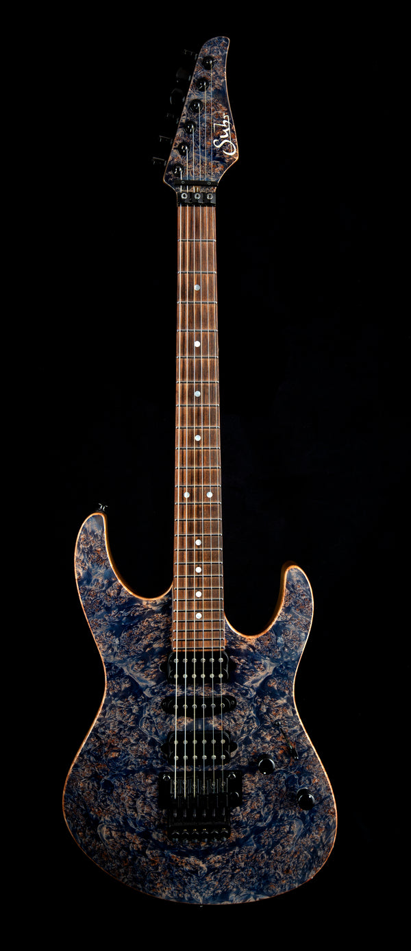 Suhr Custp, Modern Set Neck - Burl Maple Top