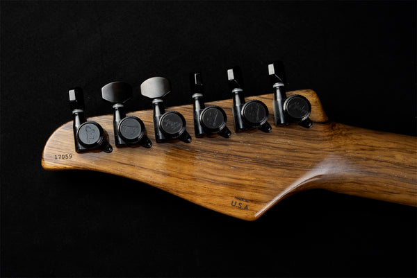 Suhr Custp, Modern Set Neck - Burl Maple Top