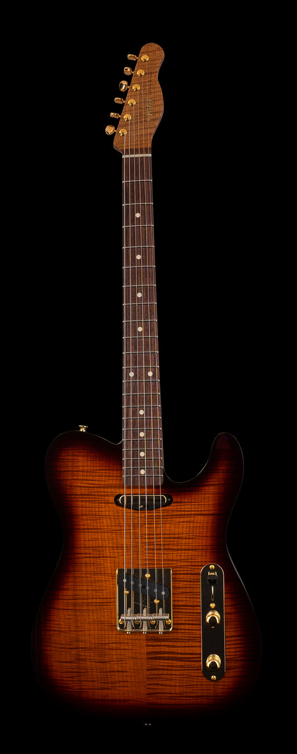 Xotique XTC Tiger Eye Flame Maple Top