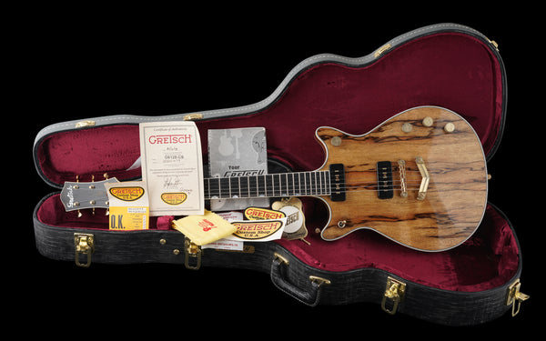 Gretsch G6128CS Custom Shop Double Cut Duo Jet Black Korina Relic