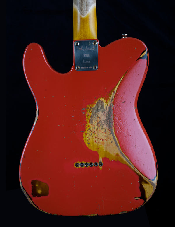 Shabat Lion Standard - Fiesta Red