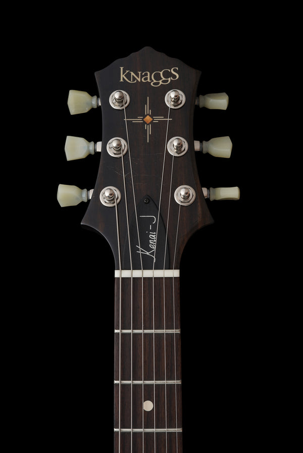 Knaggs Kenai-J P2 - Dark Tobacco Burst Relic Gloss