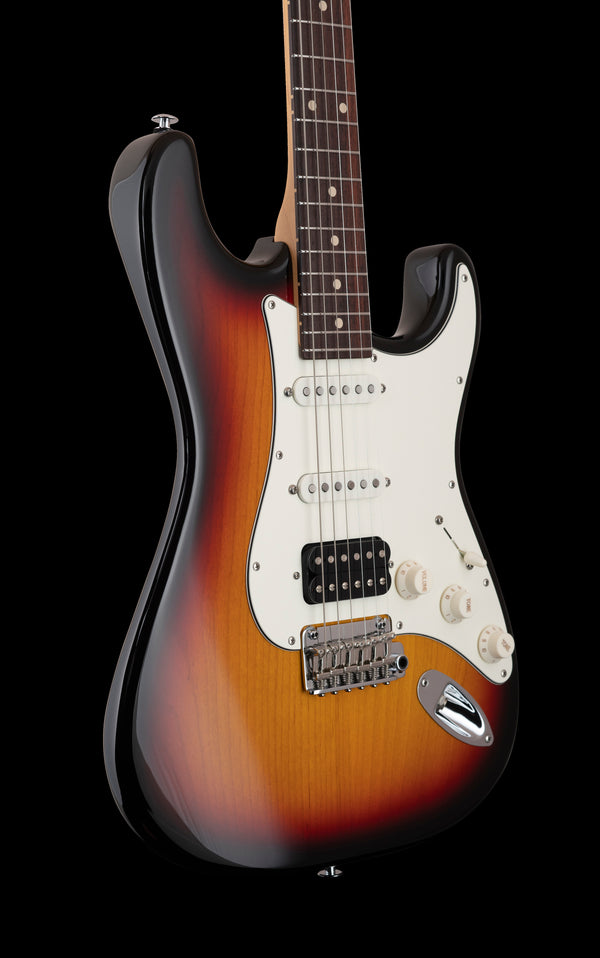 Suhr Classic S, 3 Tone Burst, HSS, Rosewood, SSCII