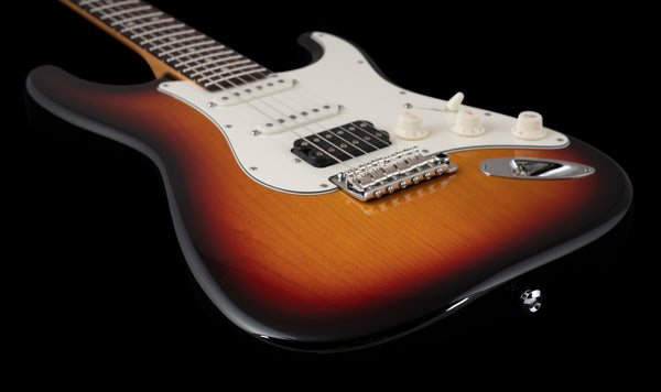 Suhr Classic S, 3 Tone Burst, HSS, Rosewood, SSCII