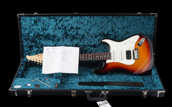 Suhr Classic S, 3 Tone Burst, HSS, Rosewood, SSCII