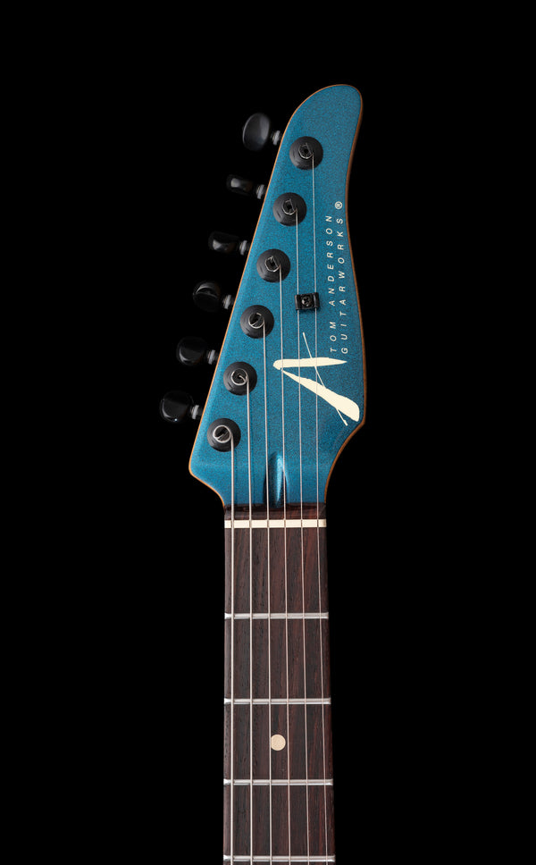 Tom Anderson Hollow T Classic - Metallic Galaxy Blue