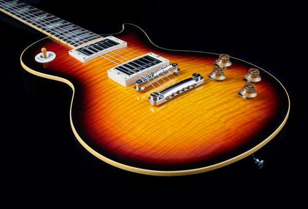 Gibson Custom Shop Les Paul 1959 Reissue R9 Tri Burst - Dark Back