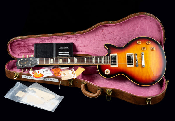 Gibson Custom Shop Les Paul 1959 Reissue R9 Tri Burst - Dark Back