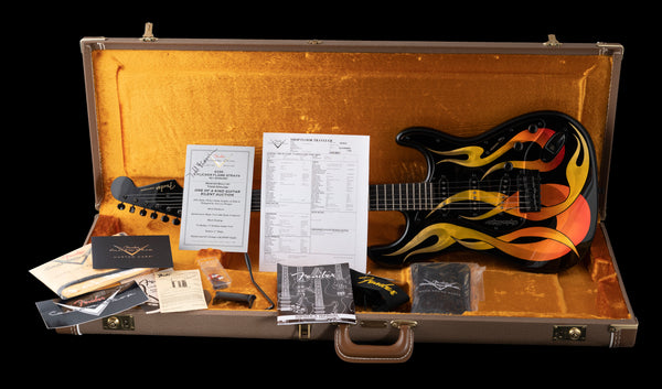 Fender Custom Shop Master Built Flicker Flame Stratocaster NAMM 2015