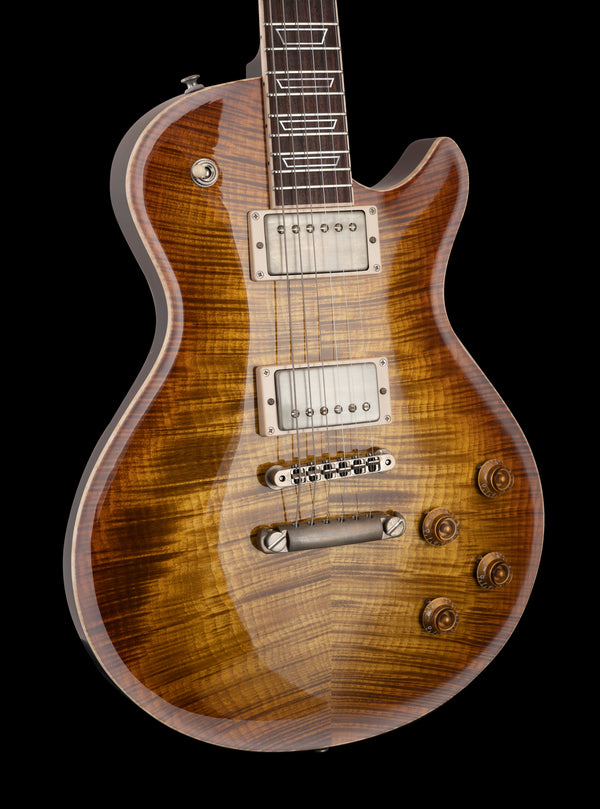 Patrick James Eggle Macon Single Cut - Faded Gold Burst - Master Grade Top